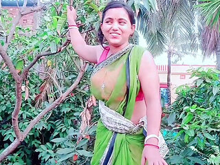Mami Ki Lal Sari Dekh Ke Land Khada Hogya Hardcore Chudai with Mami