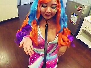 Trick Or Treat With The Slutty Unicorn Girl ( 1 )