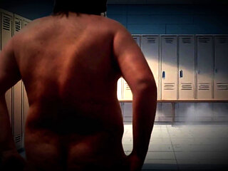 Erotic Middle Aged Man Teasing