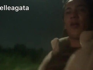 Accomplish XRed vid of someone lovin themselves in public on the street.
