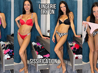 Lingerie Try on, Sissification, Underwear Drawer