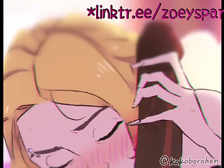 Spider-Gwen loves BBC and lets you fill her up completely