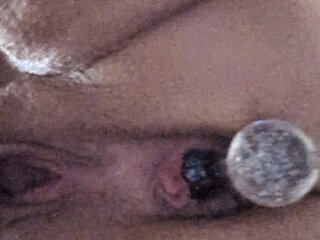 Gilf milf anal beads