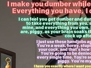Ai Stepmommy Femdom Audio Caption Session: My Good Little Piggy Gets an Orgasm-denial Handjob & a Chastity Cage Reward. Femdom