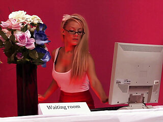 Lesbian threesome with Stacey Saran and Lou Lou with two