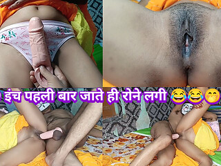 When a 9-inch Thick Dragon Kodam Entered Sister-in-law's Small Burr, She Started Moaning and Screaming, Desi Dragon Kodam Shot with Sister-in-law