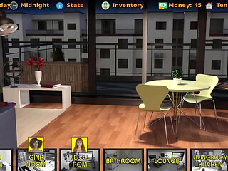 Big city pleasures: guy caught his roommate masturbates in her room - ep. 20