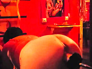 Getting fucked for the first time by a fuck machine