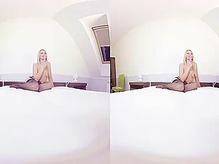 Jenny Anne In Blonde Babe Fucks Her Toy