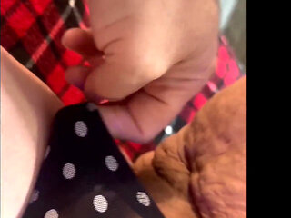 Giving Step-daddy a Blow Job and Getting Fisted