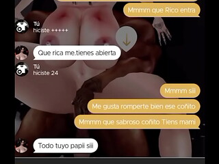 Una desconocida se desquita con un negro por tener novio infiel  imvu
