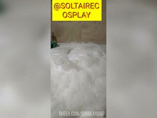 Cyno Cosplay Bubble Bath Solo Relaxing Show