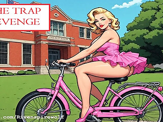 MILF mom gets trapped and fucked in a cartoon fantasy