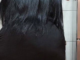 Sexy Hot Stepmom, Only Fans in Slow Motion, in the Kitchen