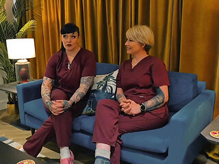 The Alternative Therapy Clinic Series Vibrator, Dildo & Cane Combo for a Cock Greedy Girl