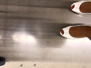 Undies nymph close by the Foot Fetish