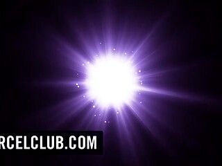 Blue Angel and Cherry Kiss's spanking clip by Dorcel Club