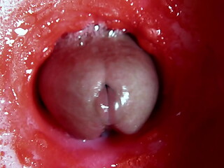The most beautiful internal orgasm close-up! ASMR big cumshot!
