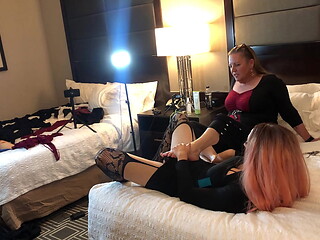 Guy Feminized then Made to Give Foot Job