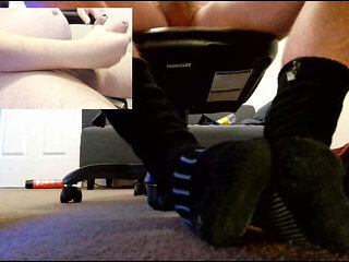 A Playful Exploration: My Partner's Socks