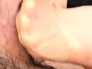 Triple Ruined Orgasms Vintage Stockings Nylon Footjob Ruined 3 Times in a Row - Dame Olga 1080p