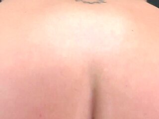 Big Tits Blonde MILF Sweet Vickie Bares Ass for Big Dick Anal POV