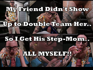 The Sloppiest Blowjob Ever From My Friend's Step-mom