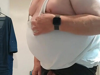 Strip and hump the laundry basket