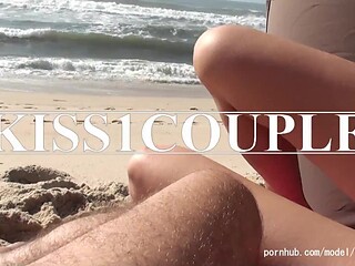Sea-side nude scene of happy ending