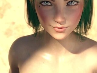 Hot Threesome with My Step Sister and Her Friendinpublic - 3D Hentai Game - Family Crush