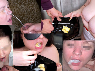 Cum compilation in slow motion 6. Real amateur cumslut