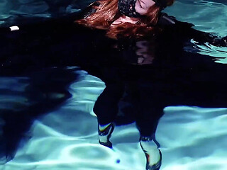 Underwater shooting - full backstage