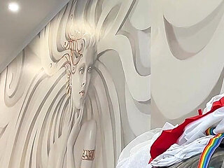 Super Hot All Natural Big Tits Big Ass Blonde Does a Try on Haul for Short Skirt Miniskirts