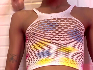 Ladyboy Nancy From Thailand Has a Massive Cock
