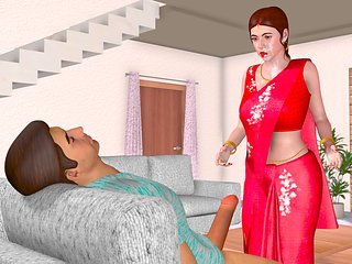 Pyasi Bhabi Indian 3D Porn Animation in Hindi - Devar B...