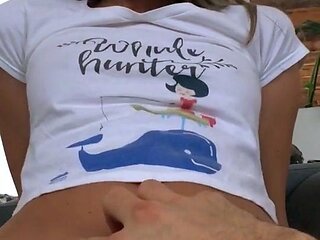Amateur Blond Give Nice POV Blowjob