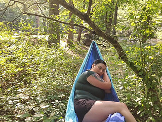 Hammock Farting by the River