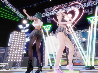 MMD Sunlight Marie Rose Tamaki Sexy Dance Doa Hentai Uncensored 4K 60FPS