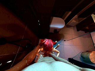 Akiko - Unexpected Shower - Part 1