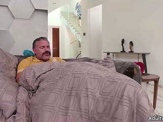 Charles Dera Deepthroats Mistress Chloe Rose Under The Sheets