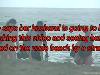 Helena Price - I Filmed Exhibitionist Wife Stefanie Mafra interraical Fucking On Caribbean Nude Beach While Voyeurs Watch!