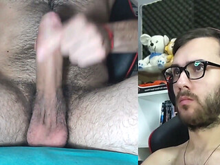 Argentinian Gay Ejaculating Big Load, Homemade Amateur