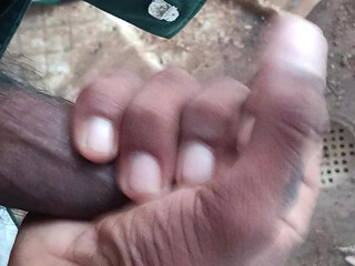 Hot desi boy pissing hard cock