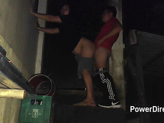 CHEATING WIFE WENT OUT FOR PARTY AND SNEAK FUCK OUTSIDE  THE EVENT PLACE BACKYARD
