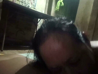 Wife Giving Blow Job Infront of the Camera