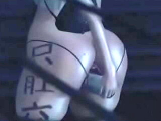 Anal dildoing in public, Second Life