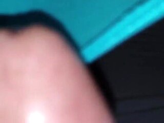My wife getting a cumshot loaded in her pussy inside her panties