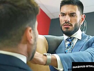 Office Hours Over Lazzarato Massive Cock Action - Nico Zetta