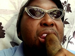 Blow job and move your tongue. Anything goes here, really. Use your entire tongue to move your way up and down their shaft.