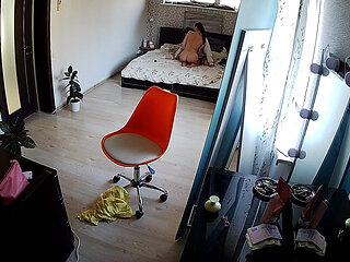 Kamila teases Danildo and sucks his cock